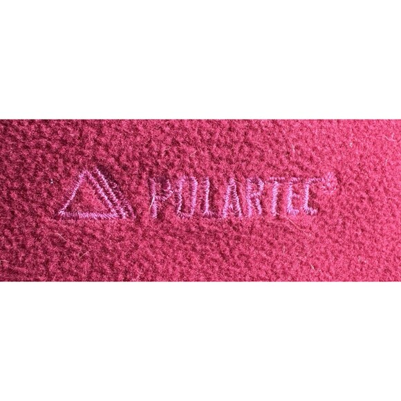 L.L. Bean Women’s XS Magenta Pink Polartec Fleece Jacket Full Zip Pockets - Picture 8 of 12